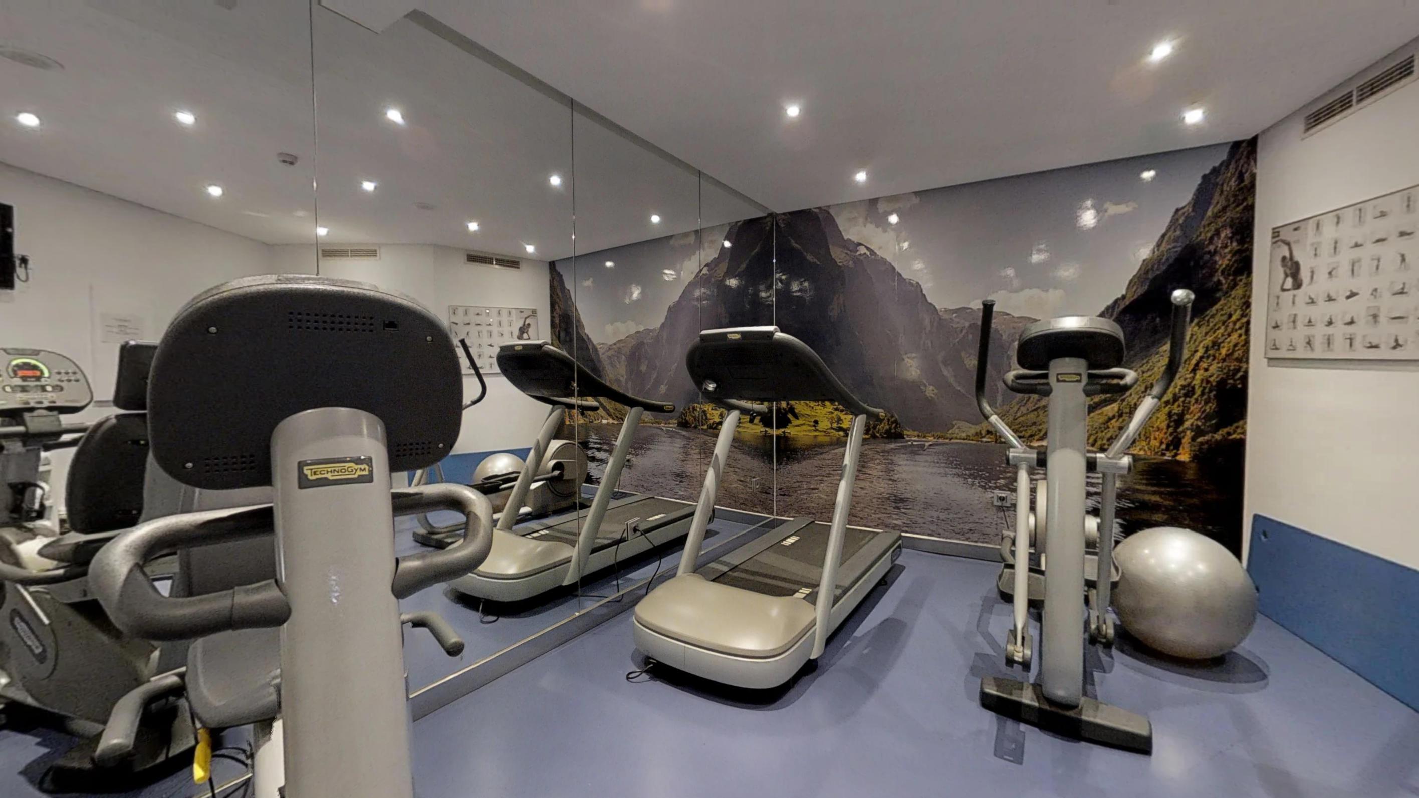 Vincci Selección Aleysa Benalmádena Exterior foto The gym at the hotel